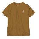 Brixton Builders S/S Standard T-Shirt - Golden Brown