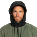 Quiksilver Live For The Ride Tec-Softshell-Hoodie - Laurel Wreath