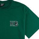 Homeboy Wavy Nappo Tee T-Shirt - Bottle Green