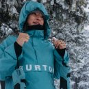 Burton Frostner 2L Anorak / Snowboard Jacke - Rock Lichen / Stout White
