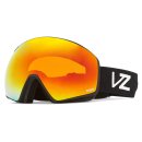 VonZipper Jetpack - Black Satin - Lens: Fire Chrome +...