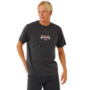 Rip Curl Pro 24 Logo Tee T-Shirt - Washed Black S