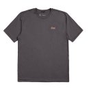 Brixton Parsons S/S Tailored Tee T-Shirt - Charcoal/Casa Red/Whitecap