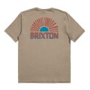 Brixton Fairview S/S Tailored Tee T-Shirt - Oatmeal