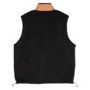 Santa Cruz Darwin Fleece Vest Jacket - Black