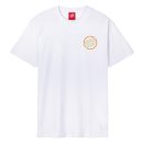 Santa Cruz Breaker Check Opus Dot T-Shirt - White