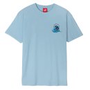 Santa Cruz Screaming Wave T-Shirt - Sky Blue