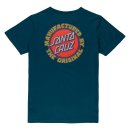 Santa Cruz Youth Speed MFG Dot T-Shirt - Tidal Teal