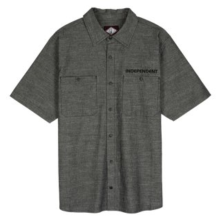 Independent Groundwork Shirt/Hemd - Black Chambray