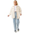 Rip Curl High Tide Fleece Shacket  - Off White