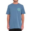 Volcom Easy Orbit SST T-Shirt - Blueberry