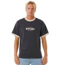 Rip Curl Holidazzed Tee T-Shirt - Washed Black