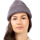 Eivy Easter Rib Wool Beanie - Grey Melange