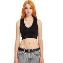 Volcom Gimmestank Rib Top - Black