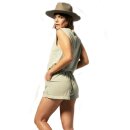 Brixton Carefree Organic Garment Dyed Lounge Short - Sage...