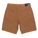 DC Worker Baggy 19.5" Denim Short - Chipmunk Overdye