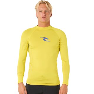 Rip Curl Waves UPF 50+ Perf. Langarm Shirt / Lycra - Sulphur