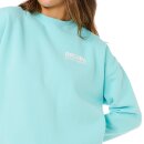 Rip Curl Surf Puff Inspired Crew Sweatshirt - Ligth Sea Blue