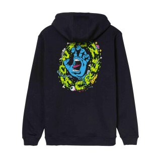 Santa Cruz Slime Scream Hoodie - Black