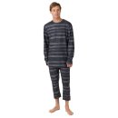 Midweight Crew Sweat - Faded Stag Stripe