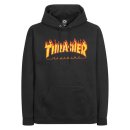 Thrasher Flame Logo Hoodie - Black S